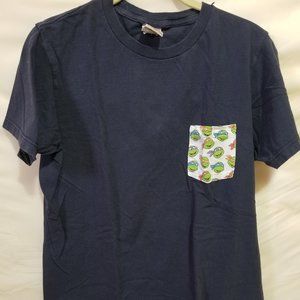 TMNT Frocket Navy Blue T-Shirt (M)